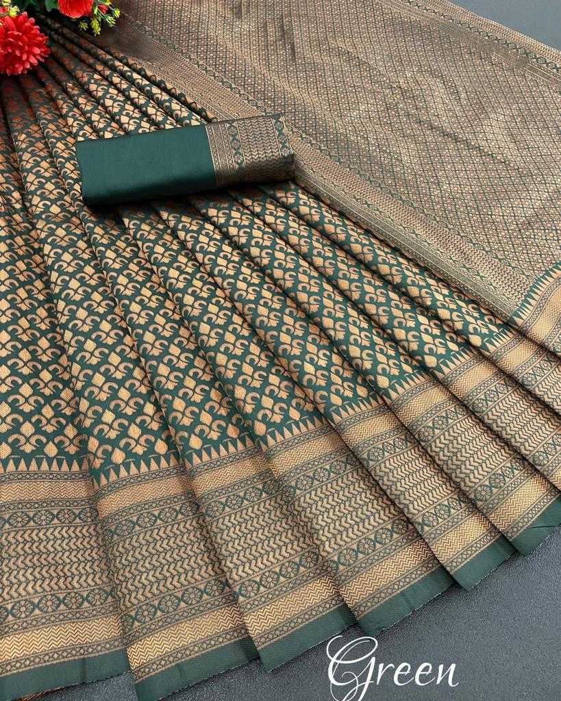 YNF BANARASI SOFT SILK RAS 4559 WHOLESALE SAREES MANUFACTURER